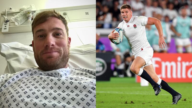 Rob Lewis, who is recovering from a knee operation, is yet to find a ticket for the Rugby World Cup final against South Africa.