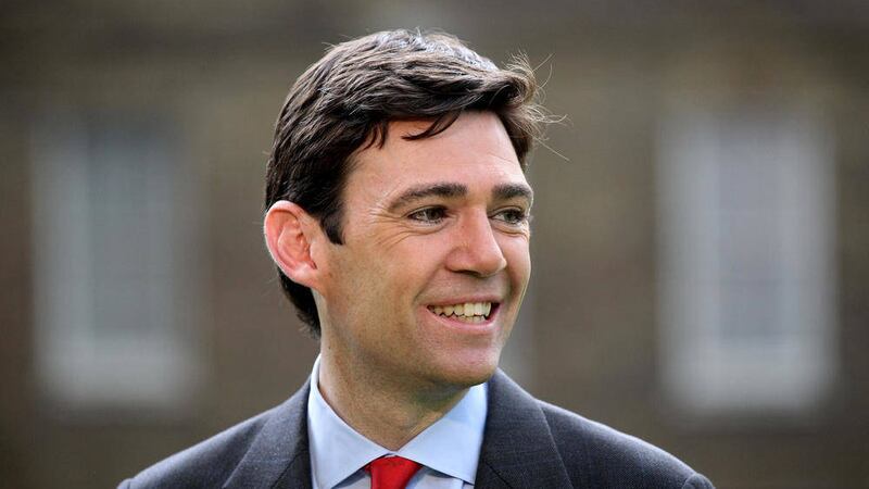 Labour leadership candidate Andy Burnham supports reviewing the party&#39;s ban on contesting elections in the north 