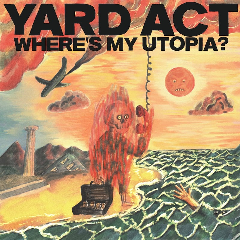 The cover art of Yard Act's second album Where's My Utopia?