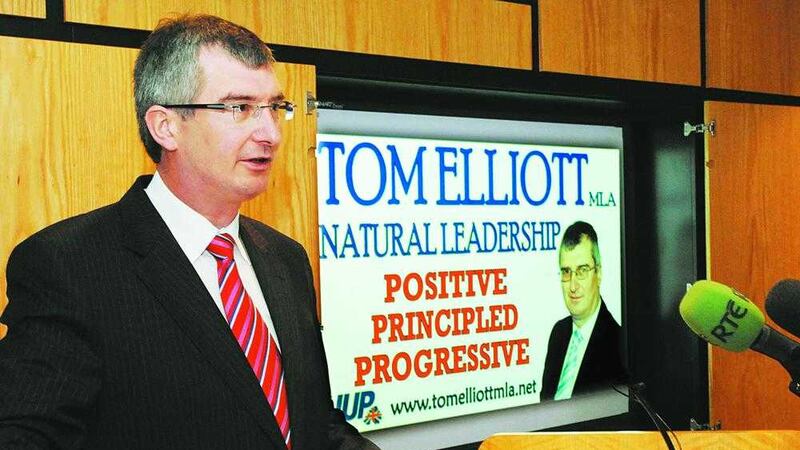 Ulster Unionist Tom Elliott who has won his libel claim 