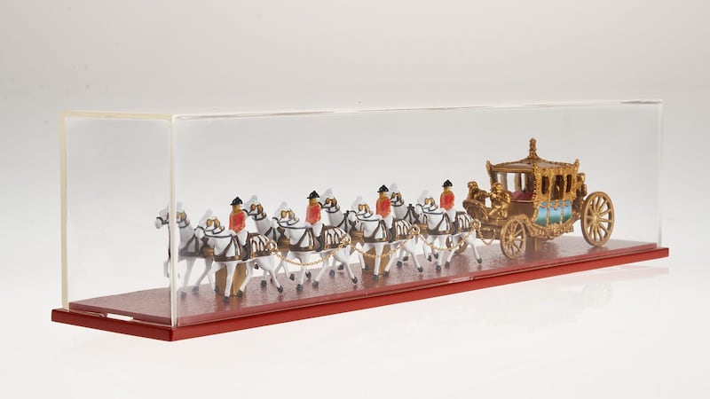 The original version of the miniature carriage made at the start of Elizabeth II’s reign helped fund the launch of the company 70 years ago.