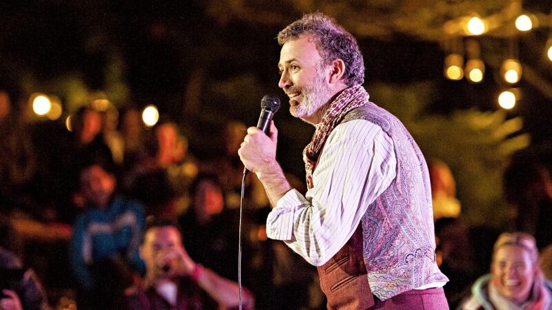Comedian Tommy Tiernan banned mobile phones from a recent Dublin gig. 