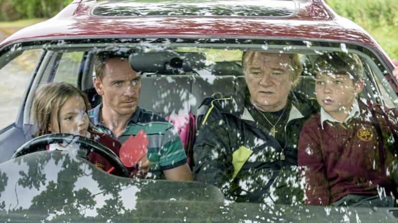 Brendan Gleeson and Michael Fassbender play father and son Travellers in Trespass Against Us 