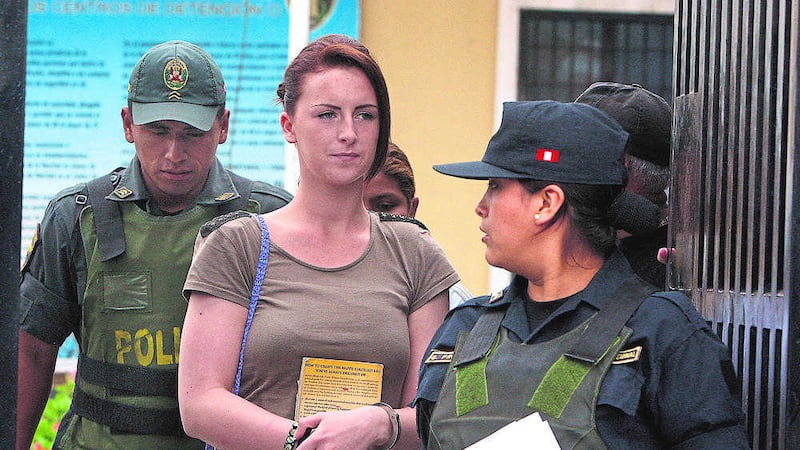 Dungannon woman Michaella McCollum was arrested in Lima in 2013