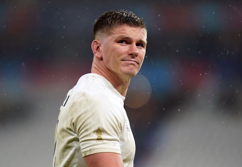 Owen Farrell may already have played his last game for England