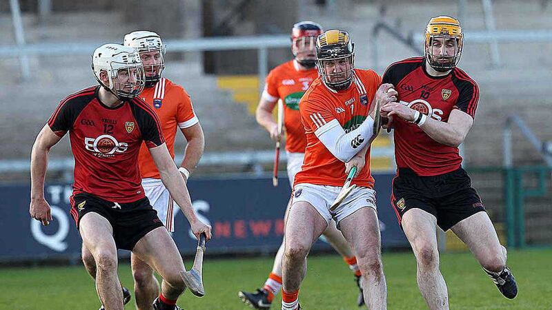 Down will be without the influential Caolan Bailie (left) and John McManus for tomorrow&#39;s meeting with Meath. Picture: Philip Walsh 