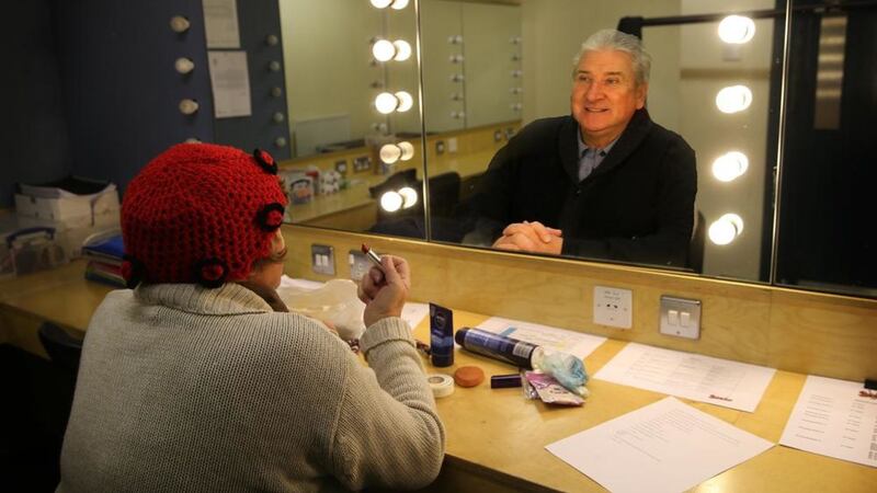 John Linehan / May McFettridge is preparing to embark on his 27th consecutive pantomime at Belfast&#39;s Grand Opera House Picture: Hugh Russell 
