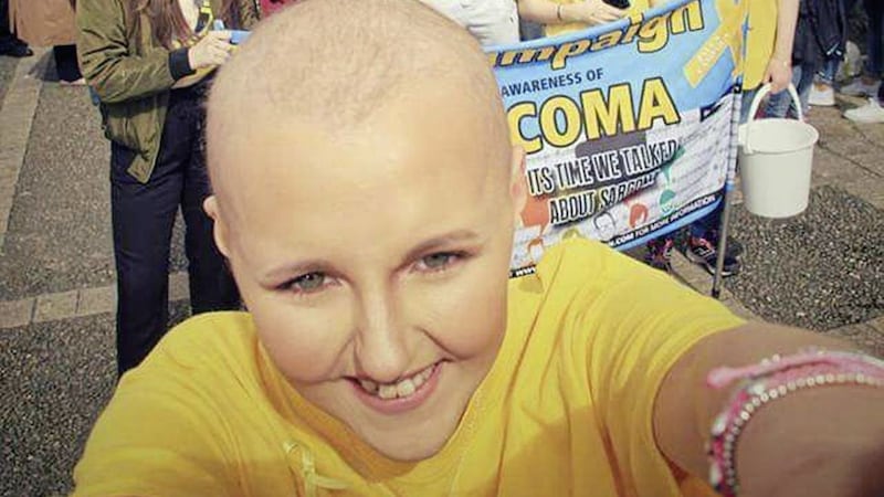 Tributes were paid to Claudy teenager, Alexandra Johnston who died after a long battle with Ewing Sarcoma.  