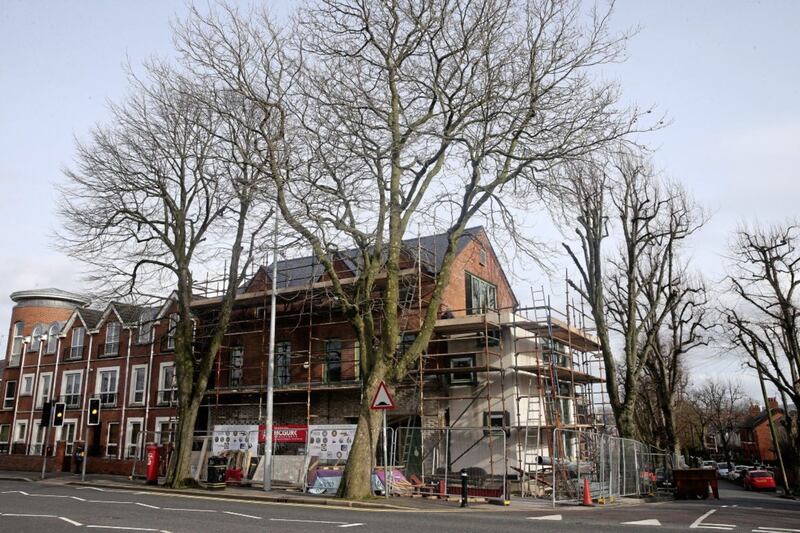 &nbsp;The site of the &Aacute;ras U&iacute; Chonghaile interpretive centre on Falls Road in west Belfast. Picture by Mal McCann