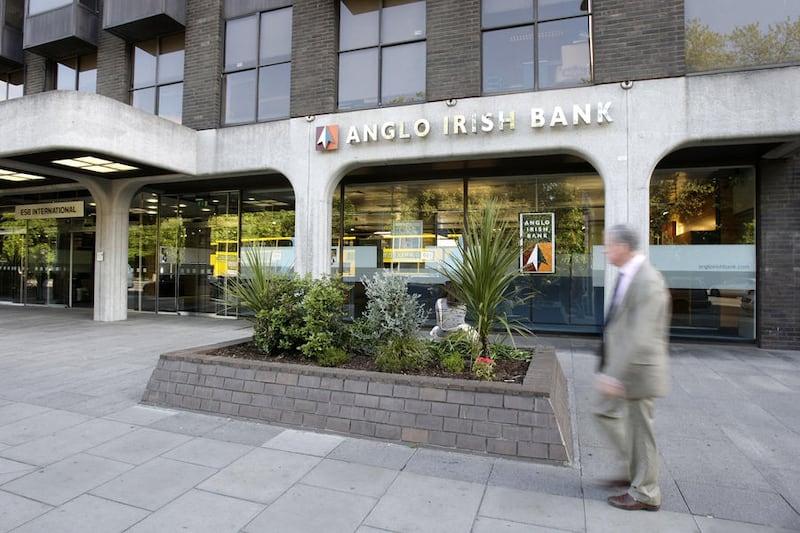 The former Anglo Irish Bank headquarters in Dublin