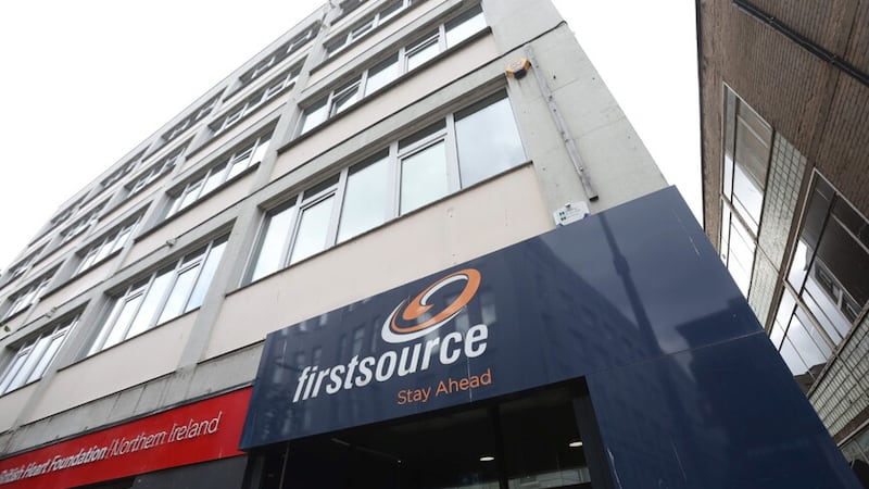 Firstsource's Belfast base at Olive Tree House on Fountain Street, the call centre firm proposed cutting around 500 jobs from its Northern Ireland operation in May. Picture by Mal McCann