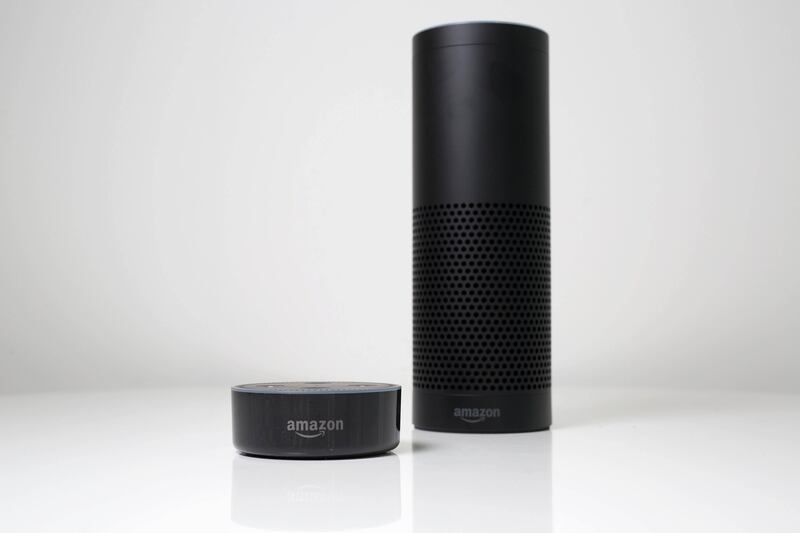 The Amazon Echo smart speaker