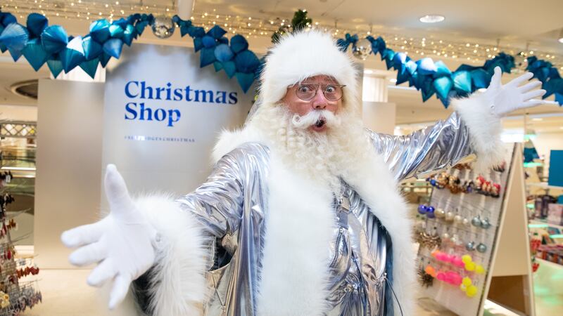 The department store has proudly claimed it is the first in the world to unveil its Christmas selection.