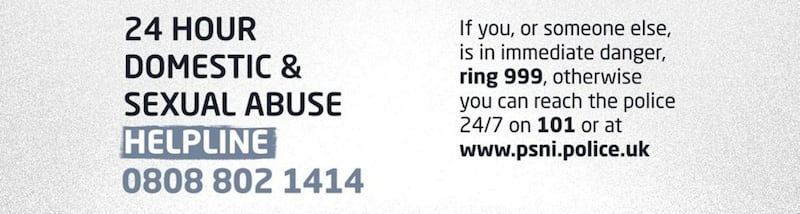 A 24-hour Domestic and Sexual Abuse Helpline on 0808 802 1414 