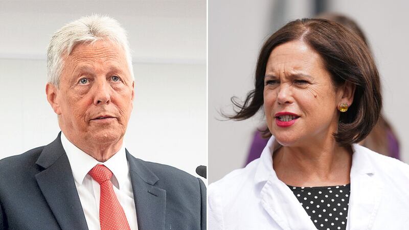 Peter Robinson urged the DUP to 'keep your head' as Mary Lou McDonald said Sinn Féin are ready to form a Stormont executive