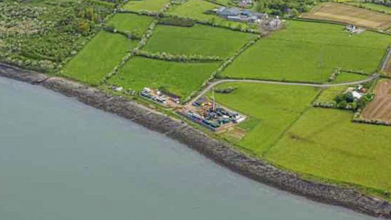 Site of the proposed Islandmagee gas storage facility 