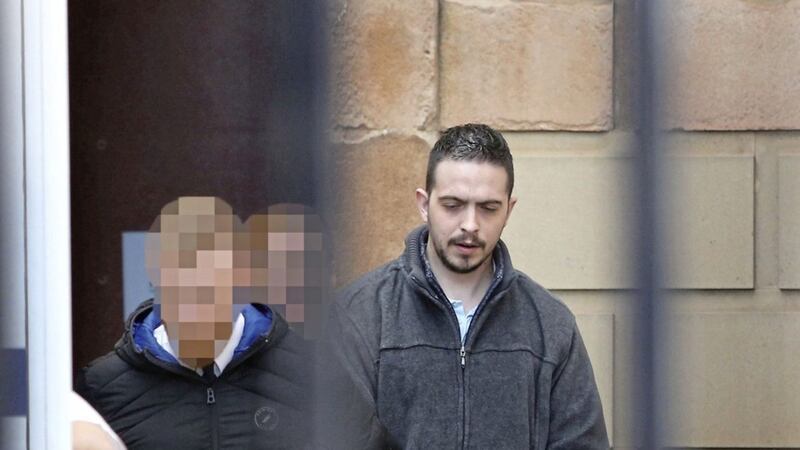 Liam Whoriskey at the crown court in Derry on Friday. Picture by Margaret McLaughlin
