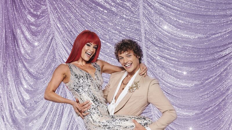 Dianne Buswell and Bobby Brazier (Ray Burniston/BBC)