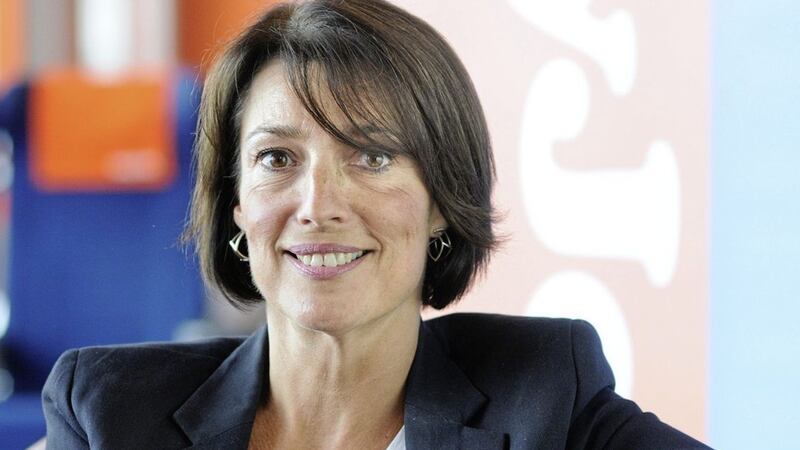 ITV boss Carolyn McCall, who has been reunited with former easyJet colleague Chris Kennedy after he joined from Micro Focus 