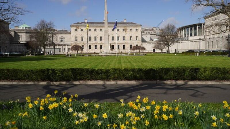 Dublin's Leinster House. Picture by Niall Carson/PA