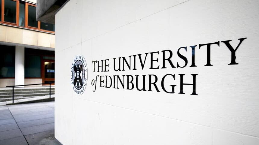 Edinburgh University staff are staging strike action (PA)