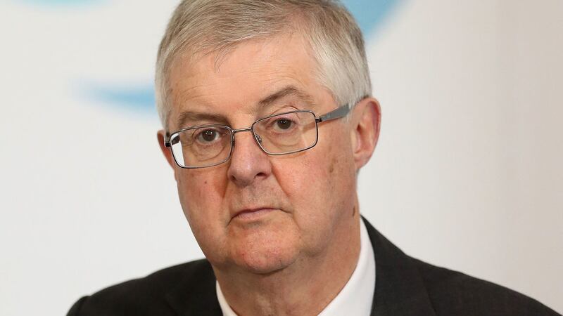 Mark Drakeford said the Covid-19 lockdown will come into effect in Wales from 6pm on Friday&nbsp;
