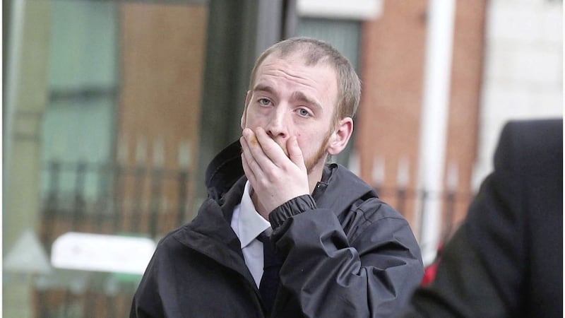 Robert Sharkey (24) appeared at Belfast Crown Court. Picture by Hugh Russell