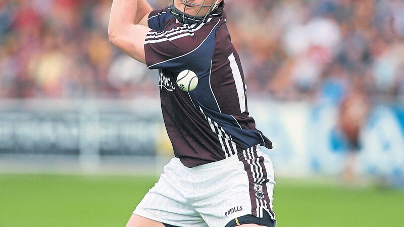 &nbsp; LEADING THE &rsquo;WAY: Joe Canning bagged eight points for Miche&aacute;l Donoghue&rsquo;s Galway before being taken off with a knock in yesterday&rsquo;s facile Leinster SHC quarter-final defeat of Westmeath in Mullingar<br />Picture by Seamus Loughran