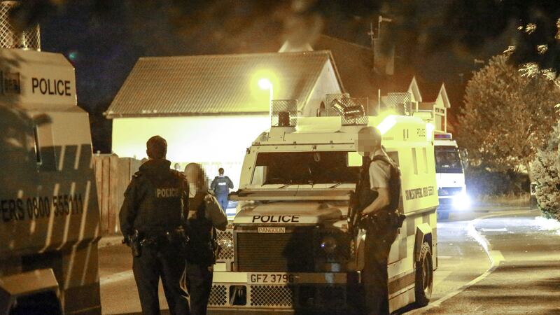 Police and ATO carry out an operation in the Lagmore area of west Belfast at the weekend. Picture by Kevin Scott, Presseye&nbsp;