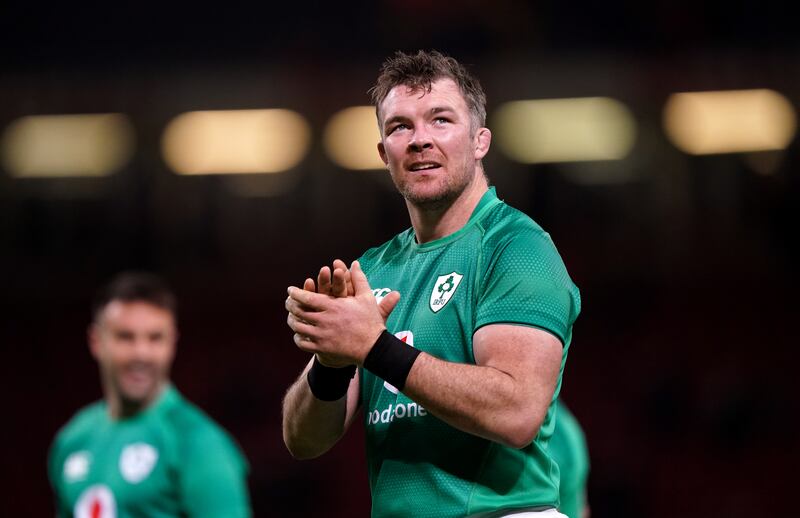 New Ireland captain Peter O’Mahony has won over 100 caps for his country