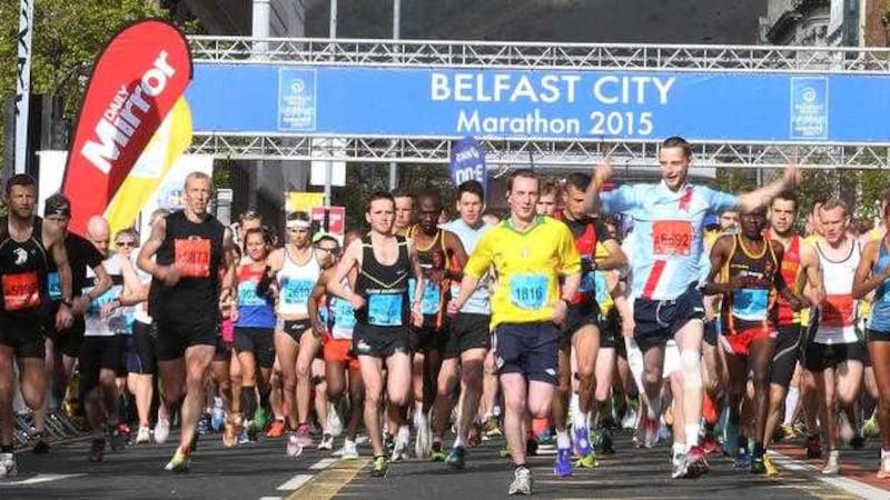 The Belfast Marathon takes place each year on the May Day Bank Holiday 