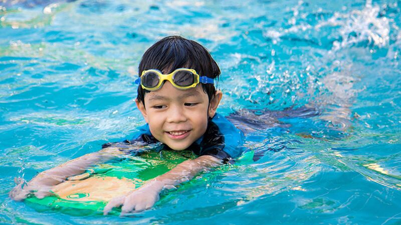 Children aged 7-14 are being offered the chance to learn how to swim outdoors&nbsp;