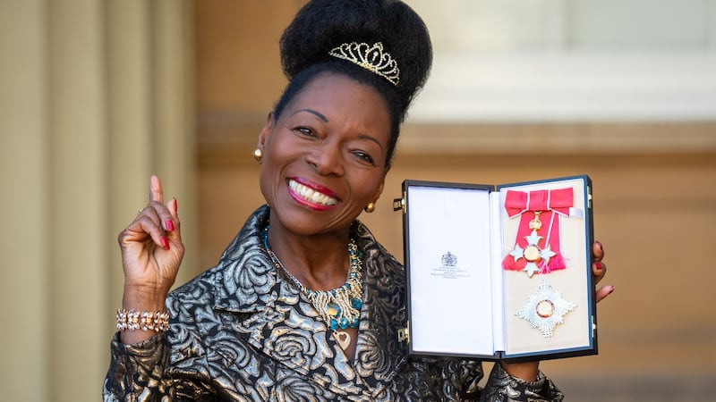 The former Play School favourite was recognised for her services to charity.