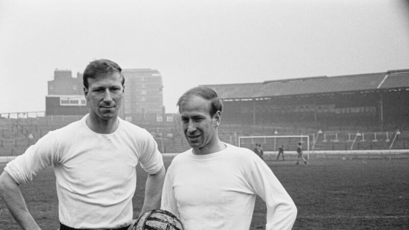 The late Jack Charlton with his younger brother Bobby; the former died from dementia, the latter has been diagnosed with it. 