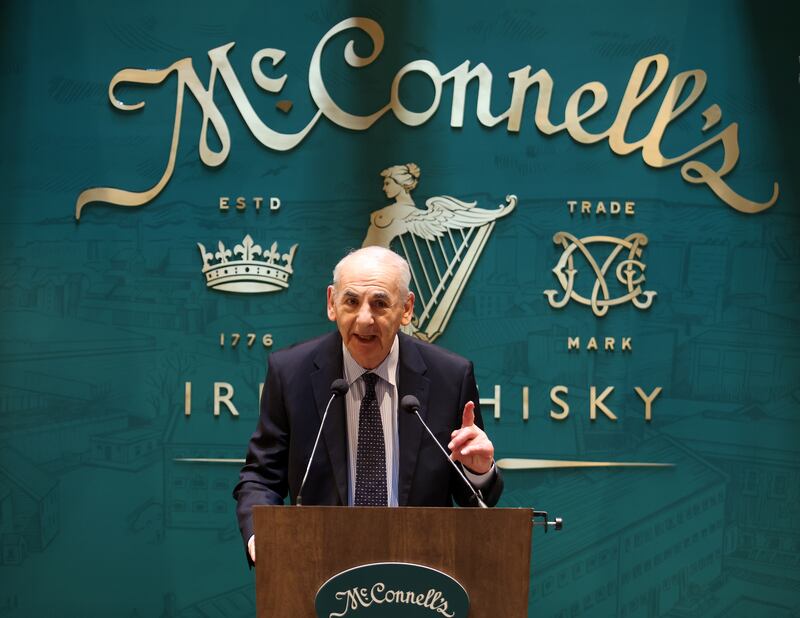 James Ammeen at the official opening of the McConnell’s Distillery and Visitor Experience at Crumlin Road Gaol. PICTURE: MAL MCCANN