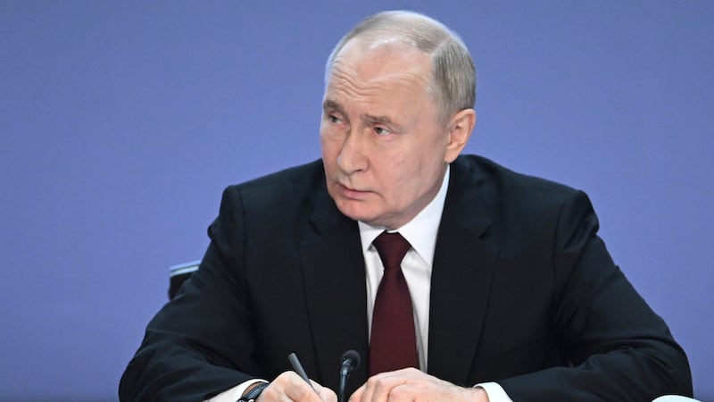 Russian President Vladimir Putin (Pavel Bednyakov, Sputnik, Kremlin Pool Photo via AP)