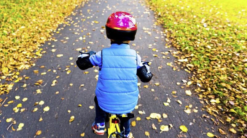 Learning to ride a bike is a natural process that children do at their own pace 