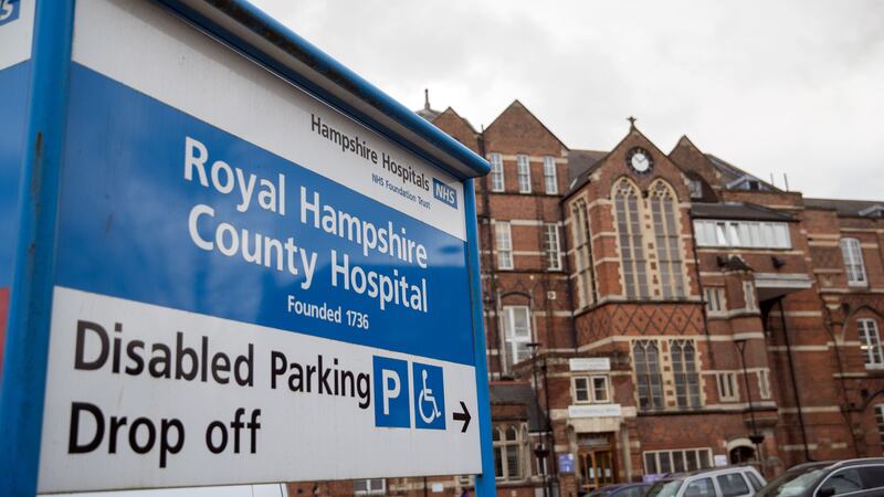 Royal Hampshire County Hospital in Winchester at which Martyn Pitman had worked as a consultant for 20 years (Andrew Matthews/PA)