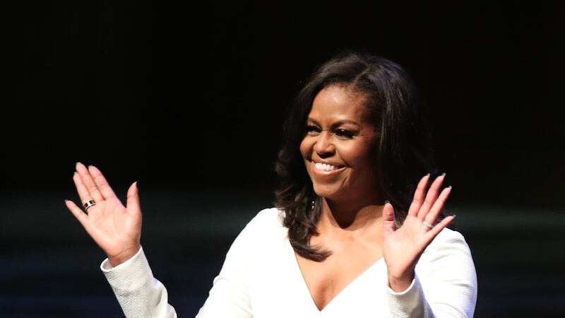 The former First Lady received messages from famous faces including her husband, Octavia Spencer and Ellen DeGeneres.