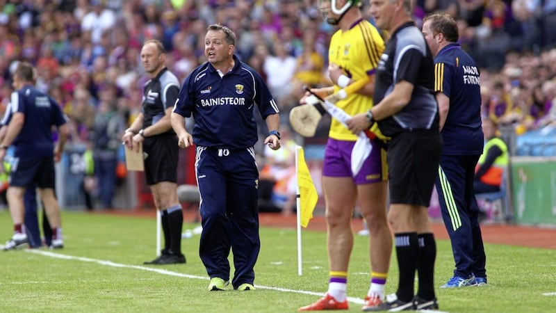 MODEL BEHAVIOUR: Wexford boss Davy Fitzgerald will be hoping to get the better of his native Clare Picture: Seamus Loughran 