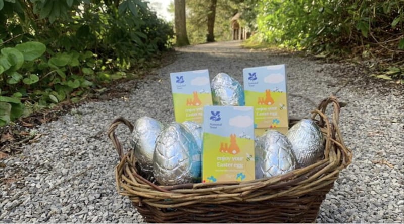 Easter eggs up for grabs in the National Trust egg hunts