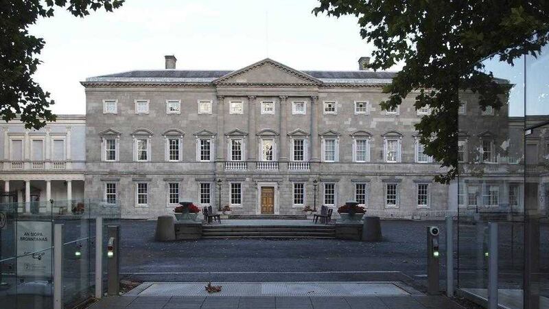 Leinster House in Dublin &ndash; Fine Gael is still negotiating in the hope of forming a government  