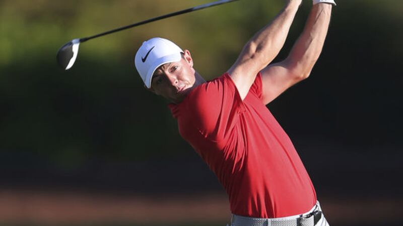 Rory McIlroy trails by eight shots in Dubai&nbsp;