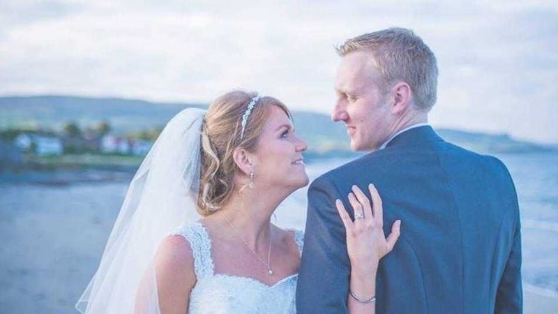 Newlyweds Lynette and John Rodgers were on honeymoon in South Africa 