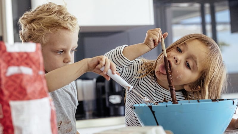 Getting busy in the kitchen with children is great fun - and can teach little ones some life skills 