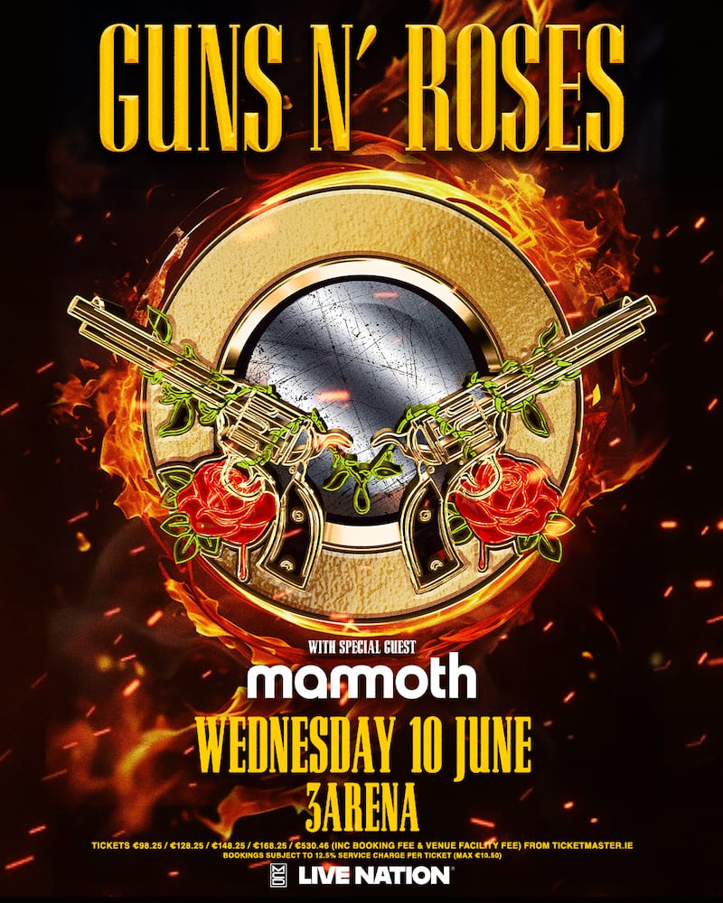 Guns N' Roses have announced a return to Dublin