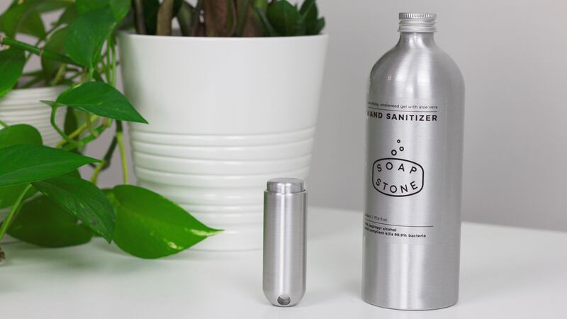 The duo from Brighton and London have crowdfunded over £36,000 for the ‘sustainable’ dispenser.
