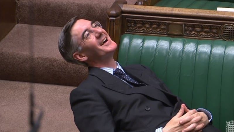 The Leader of the House was criticised for reclining in the chamber, at times with his eyes closed.