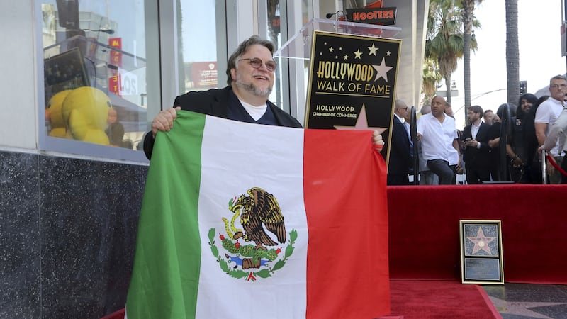 The visionary filmmaker was honoured with a star on the Hollywood Walk of Fame.
