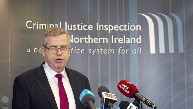 Brendan McGuigan, the Chief Inspector of Criminal Justice in Northern Ireland, said in his report it was concerning that there were so many in the juvenile justice system from a Catholic background 